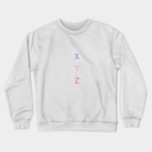 XYZ Crewneck Sweatshirt